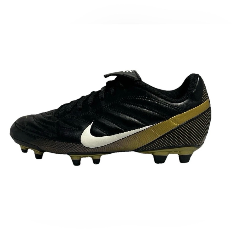 🔥Nike Black & Gold Premier FG  Soccer Cleats 316216-017 / Size 7 /Like New ⚽️ - Picture 2 of 16